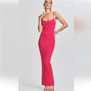 Retrofete Pink Maxi Dress